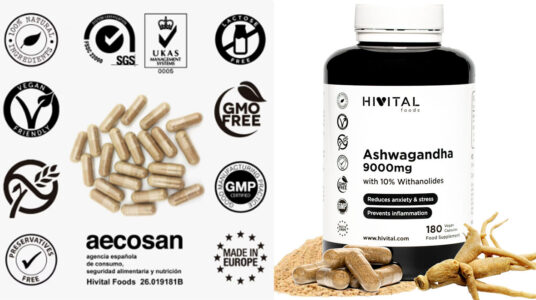 Chollo Ashwagandha 9000 mg de Hivital