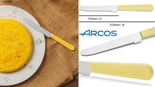 Chollo Cuchillo de mesa Arcos de 110 mm