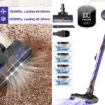 Chollo Aspiradora inalámbrica Authmic para suelos duros y alfombras