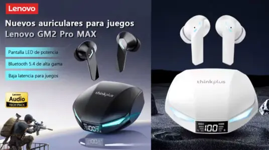 Chollo Auriculares Lenovo GM2 Pro Max