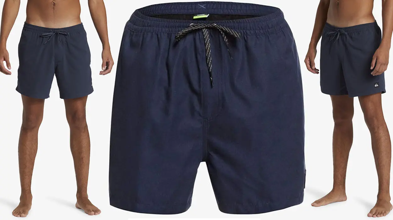 Chollo Bañador Quiksilver Everyday Solid Volley para hombre 