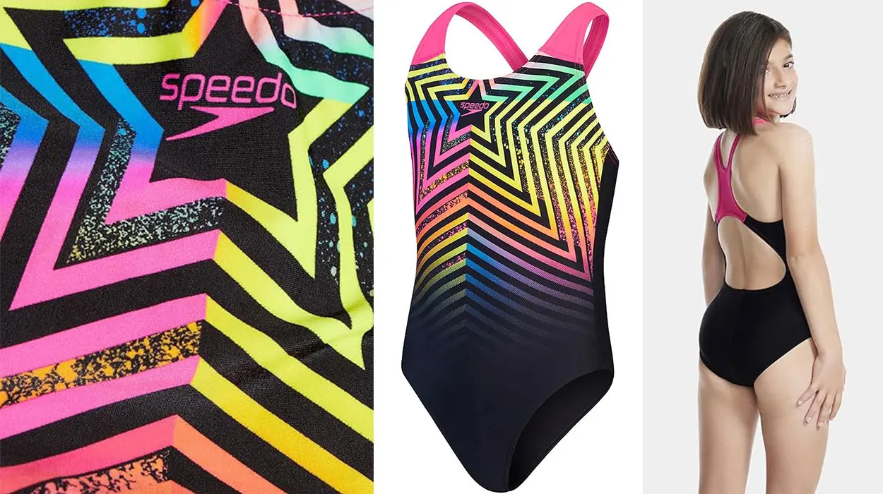Bañador Speedo Digital Placement para niña 