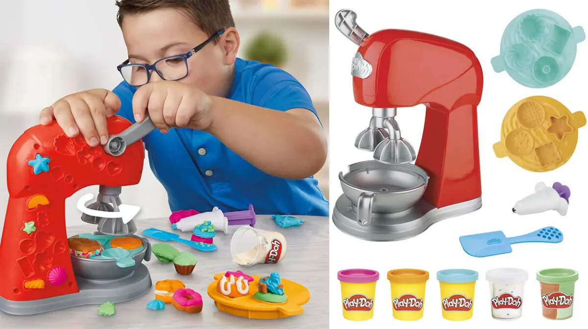 Batidora Mágica de Play-Doh con 5 botes de plastilina