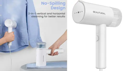 Chollo Plancha de vapor vertical Beautural para la ropa