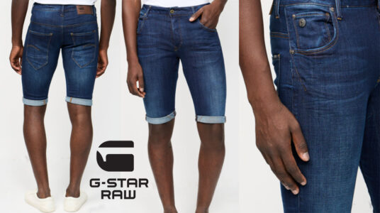 Chollazo Bermudas denim G-Star Raw para hombre