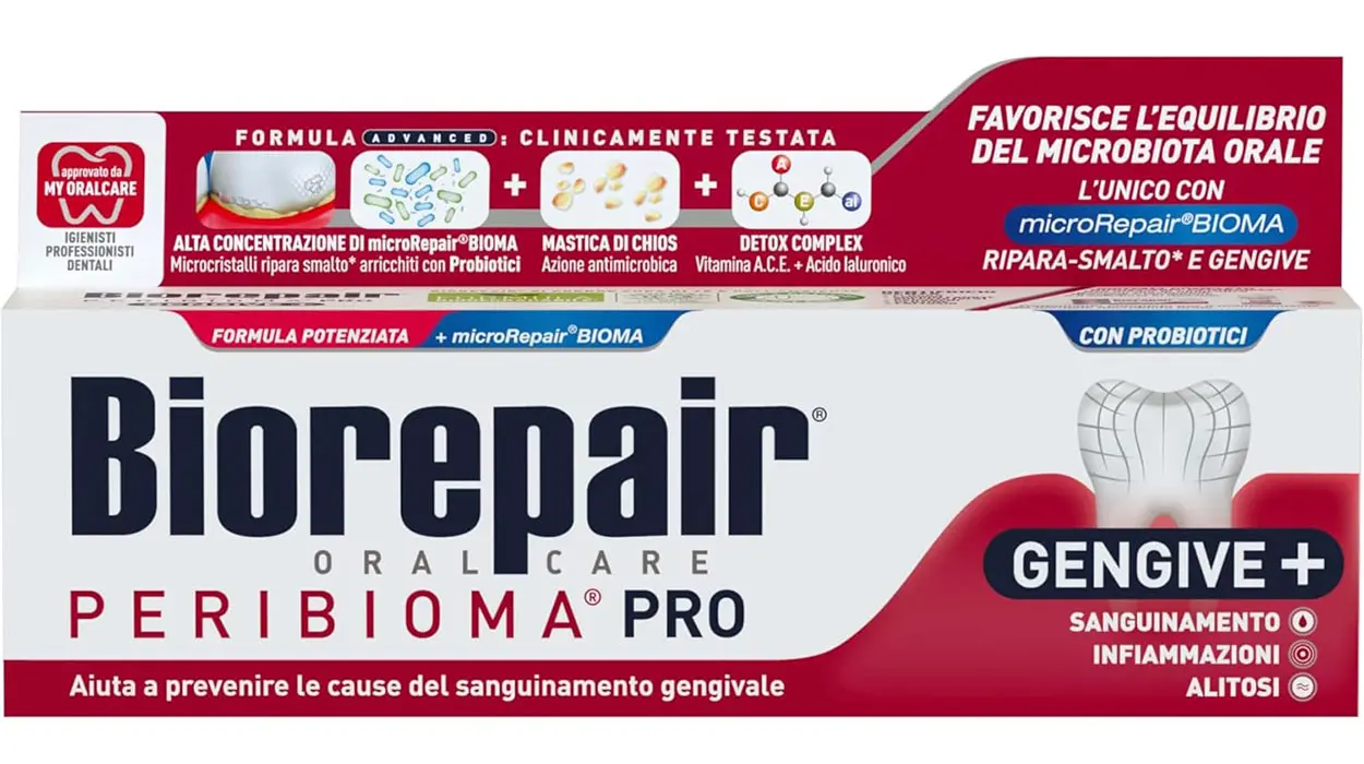 Chollo Pasta de dientes Biorepair Peribioma Pro de 75 ml 