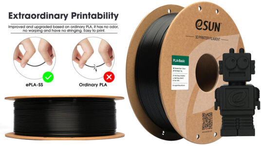 Chollo Carrete de filamento eSUN PLA para impresión 3D de 1 kg