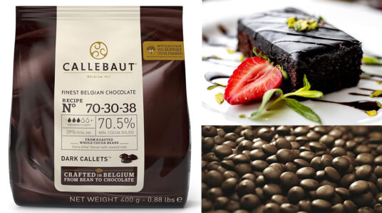 Chollo Bolsa de chocolate negro en gotas Callebaut 70% de 400 g