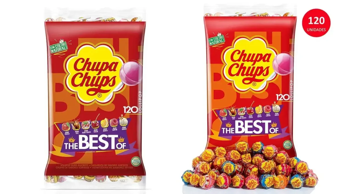 Bolsa de 120 Chupa Chups The Best Of