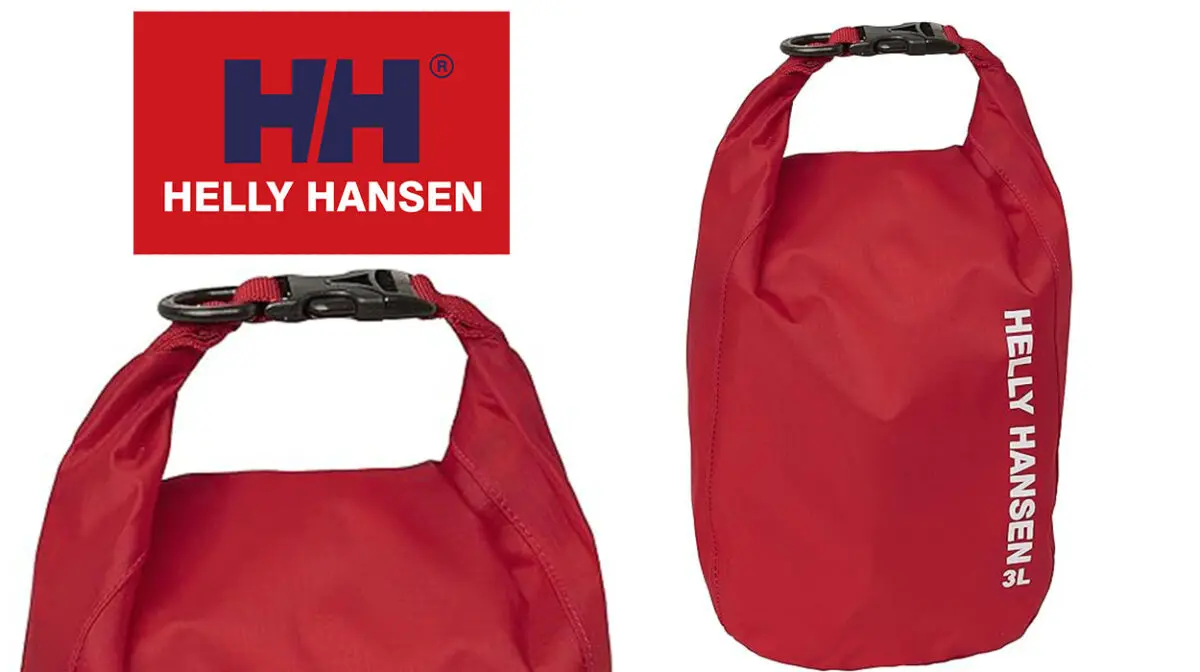 La mejor protección para el móvil y la cartera en tus aventuras acuáticas es esta bolsa estanca Helly Hansen