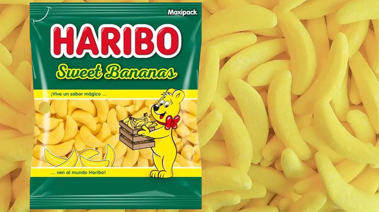 Chollo Bolsa de plátanos de gominola Haribo de 1 kg 