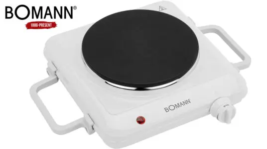 Hornillo eléctrico Bomann de 1.500 W