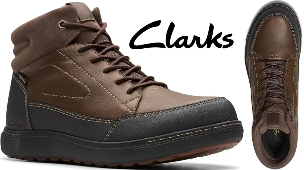Botas de piel Clarks Mapstone Hi GORE-TEX para hombre