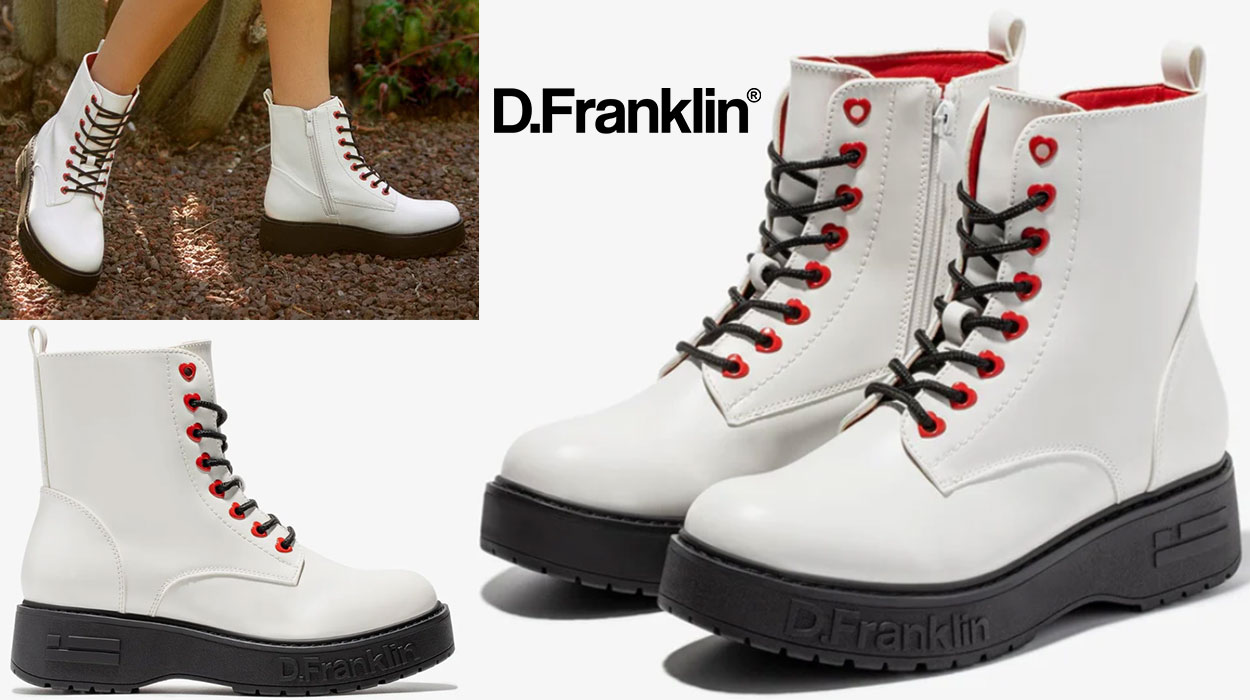 Botas Militares D.Franklin Gumme Track From Heart para mujer