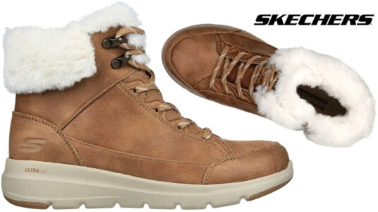 Chollo Botas Skechers Glacial Ultra Cozyly para mujer