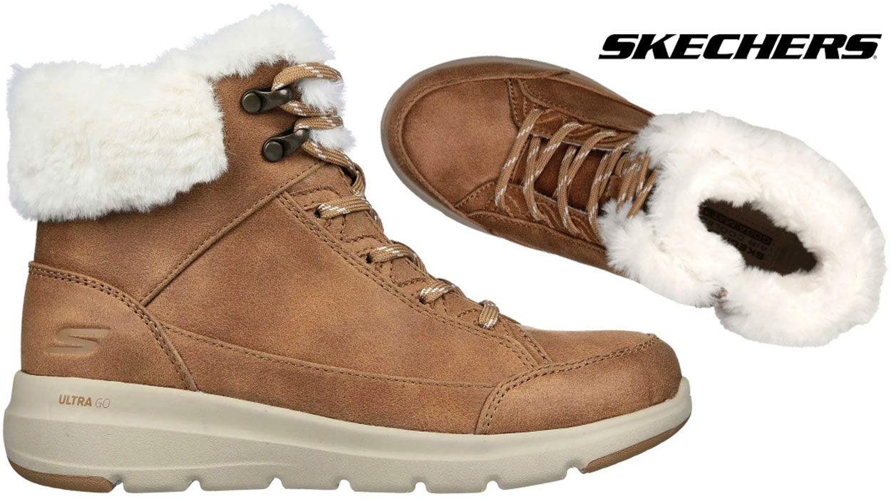 Chollo Botas Skechers Glacial Ultra Cozyly para mujer 