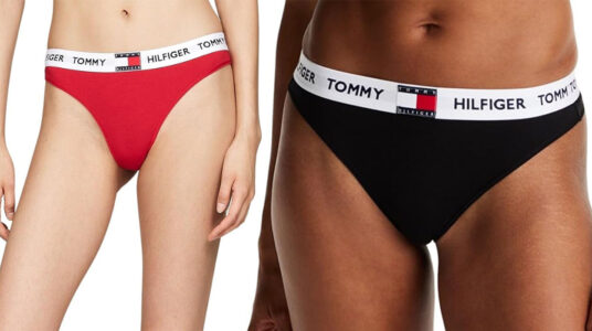 Chollo Braguitas de tipo tanga Tommy Hilfiger Heritage para mujer