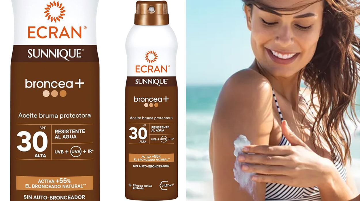 Chollo Bruma protectora Ecran Sunnique FPS 30 de 250 ml 