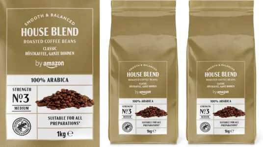 Chollo Café en grano by Amazon 100% Arábica de 2 kg
