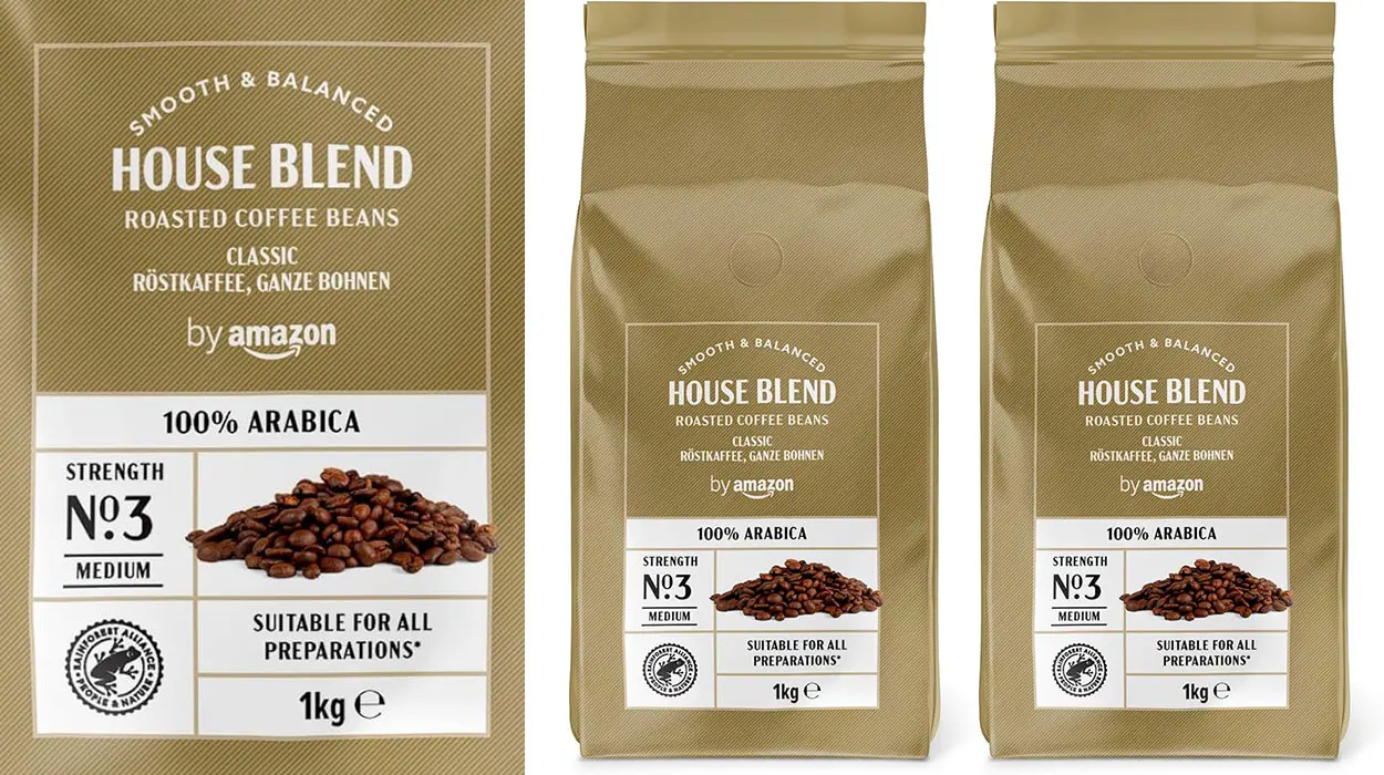 Chollo Café en grano by Amazon 100% Arábica de 2 kg