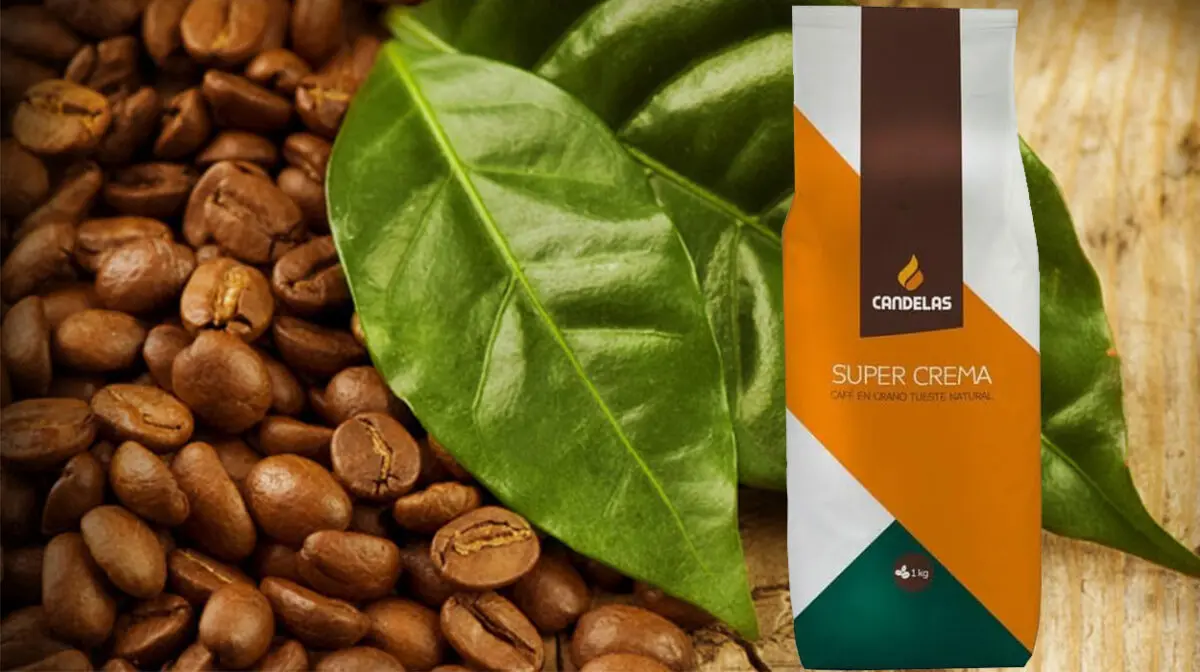 Café en grano Candelas Super Crema Essential de 1 kg