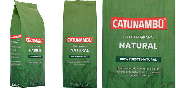 Chollo Café en grano Catunambú Natural de 500 g