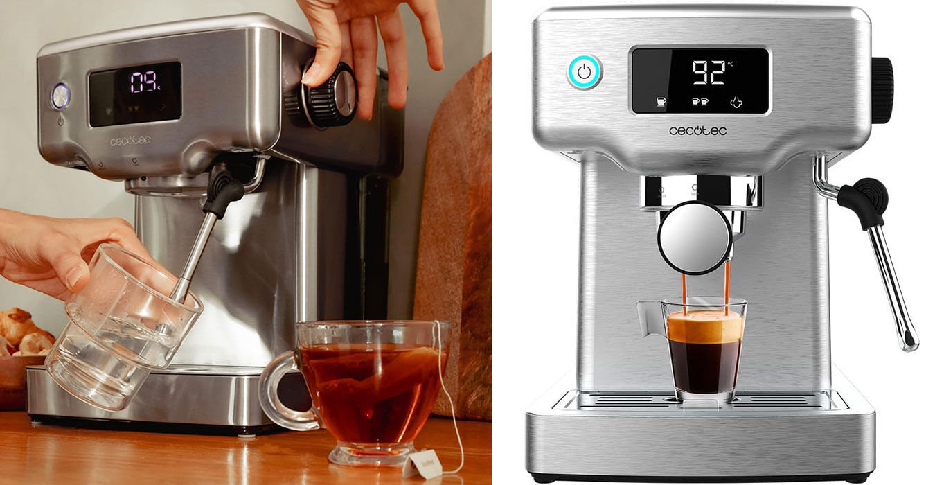 ▷ Esta es la cafetera espresso más vendida en  y hoy baja su precio  al mínimo histórico