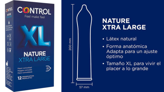 Chollo Caja de 12 preservativos Control Nature XL