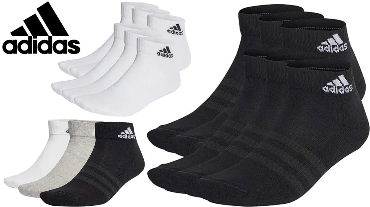 Amazon DESTROZA el precio de estos calcetines tobilleros Adidas, ¡te salen a sólo 2,10€ cada par!