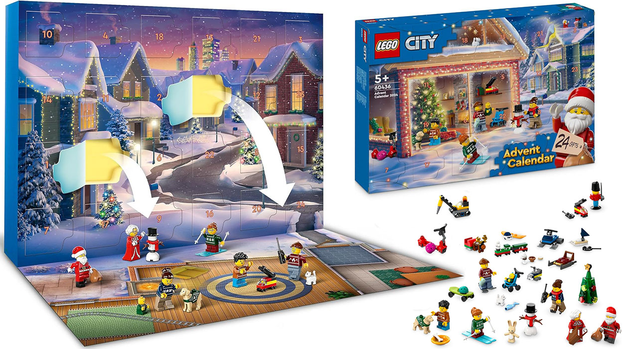 Chollo Calendario de Adviento 2024 de LEGO City