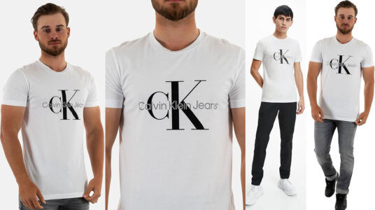 Chollo Camiseta básica Calvin Klein Jeans para hombre