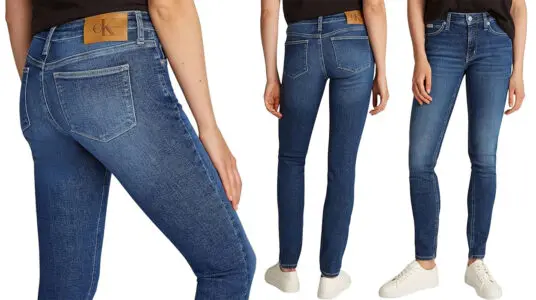 Chollo Vaqueros ceñidos Calvin Klein para mujer