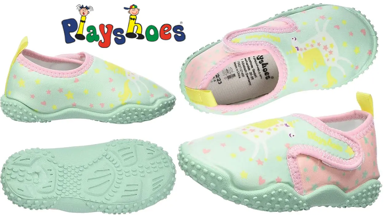Calzado acuático infantil Playshoes Unicornio