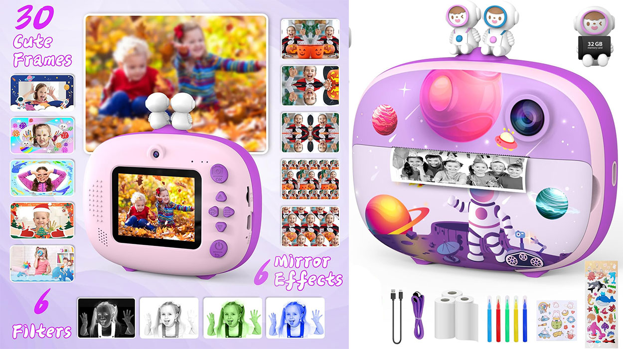 Chollo Cámara de fotos infantil CHAKEYAKE