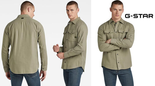 Chollo Camisa G-Star Marine Slim para hombre
