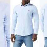 Chollo Camisa Levi's Battery Housemark slim azul claro para hombre