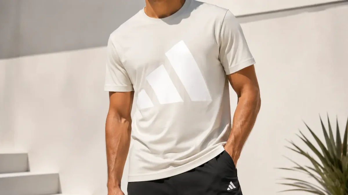 Camiseta Adidas Essentials Single Jersey Big Logo para hombre