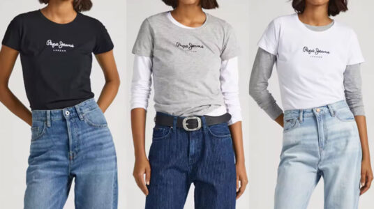 Chollo Camiseta básica Pepe Jeans para mujer