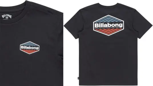 Chollo Camiseta Billabong Walled de manga corta para niños