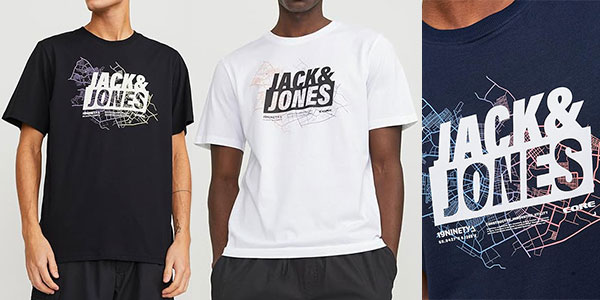 Chollo Camiseta Jack & Jones Jcomap Logo para hombre