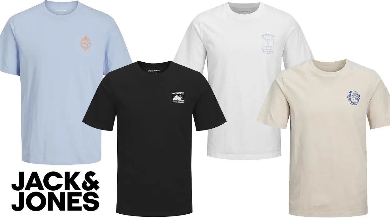 Chollo Camiseta Jack & Jone Jjone Color Summer para hombre