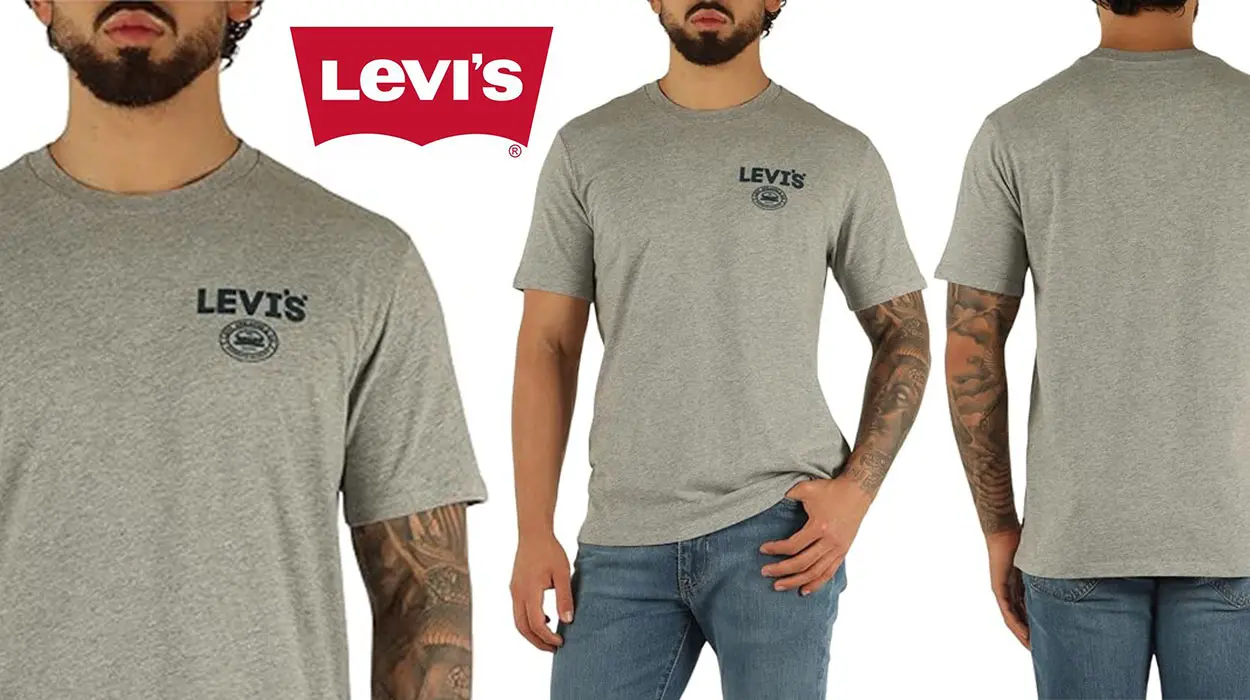 Chollo Camiseta Levi's Graphic Crewneck para hombre