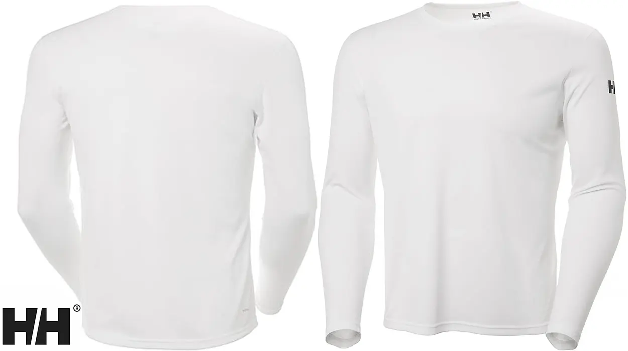 Chollo Camiseta de manga larga Helly Hansen HH Tech Crew para hombre