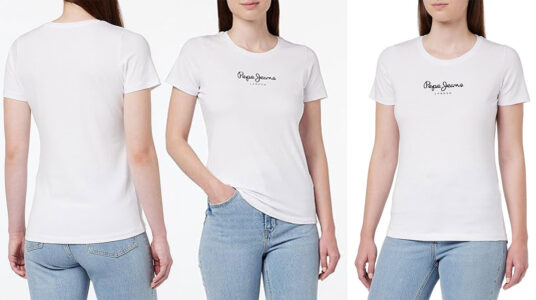 Chollo Camiseta Pepe Jeans New Virginia para mujer
