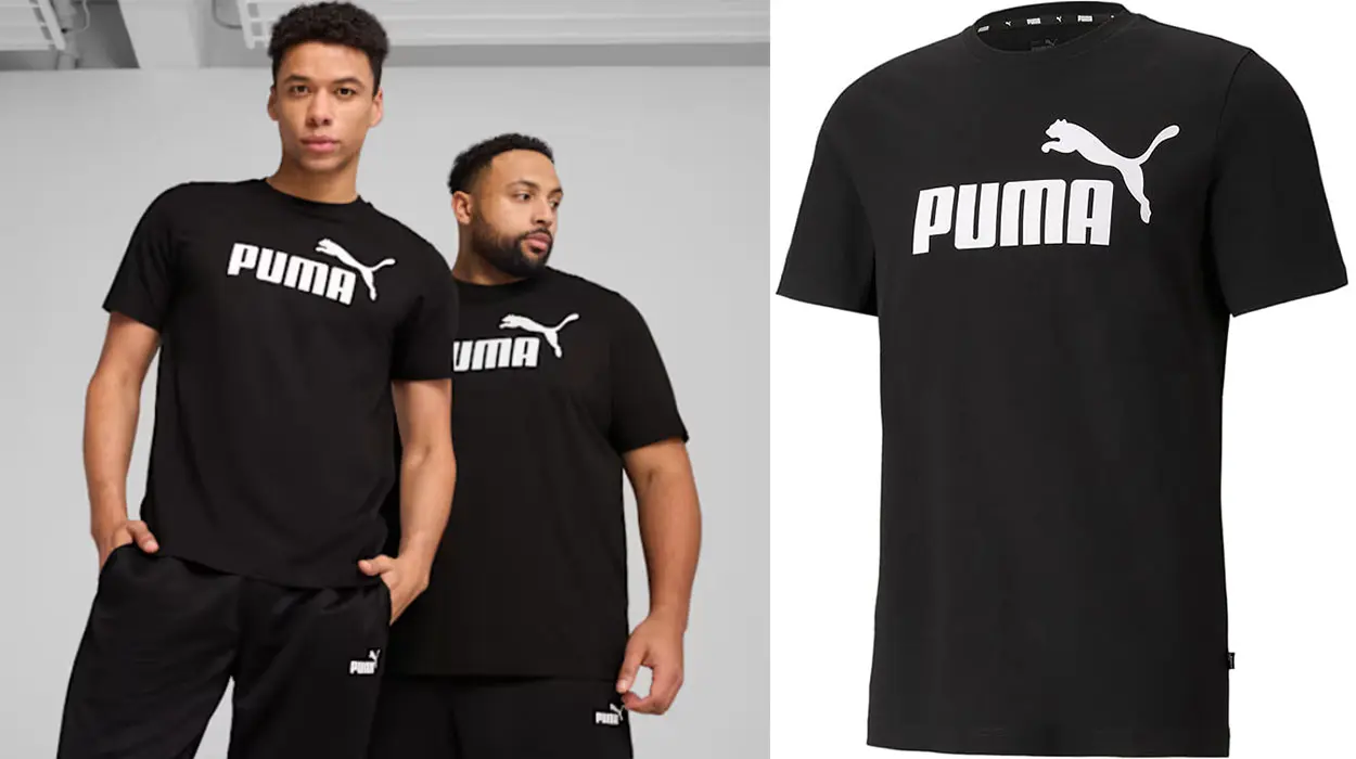 Chollo Camiseta Puma Essentials Logo n.º 1 para hombre