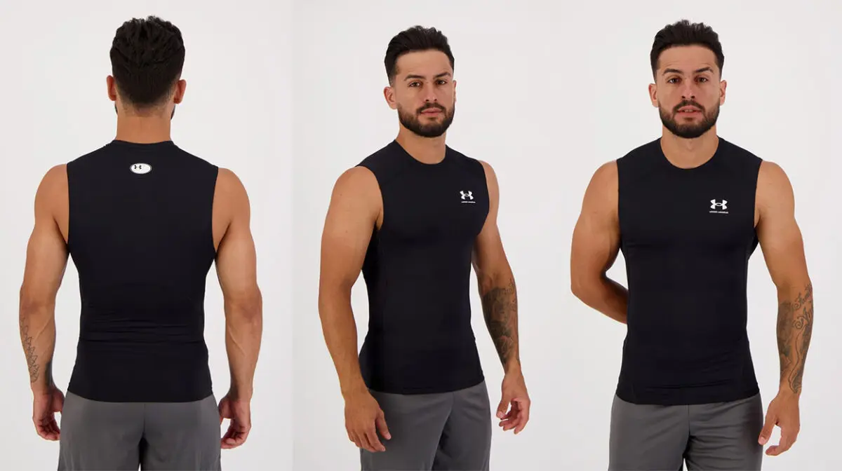 Camiseta sin mangas Under Armour HeatGear para hombre