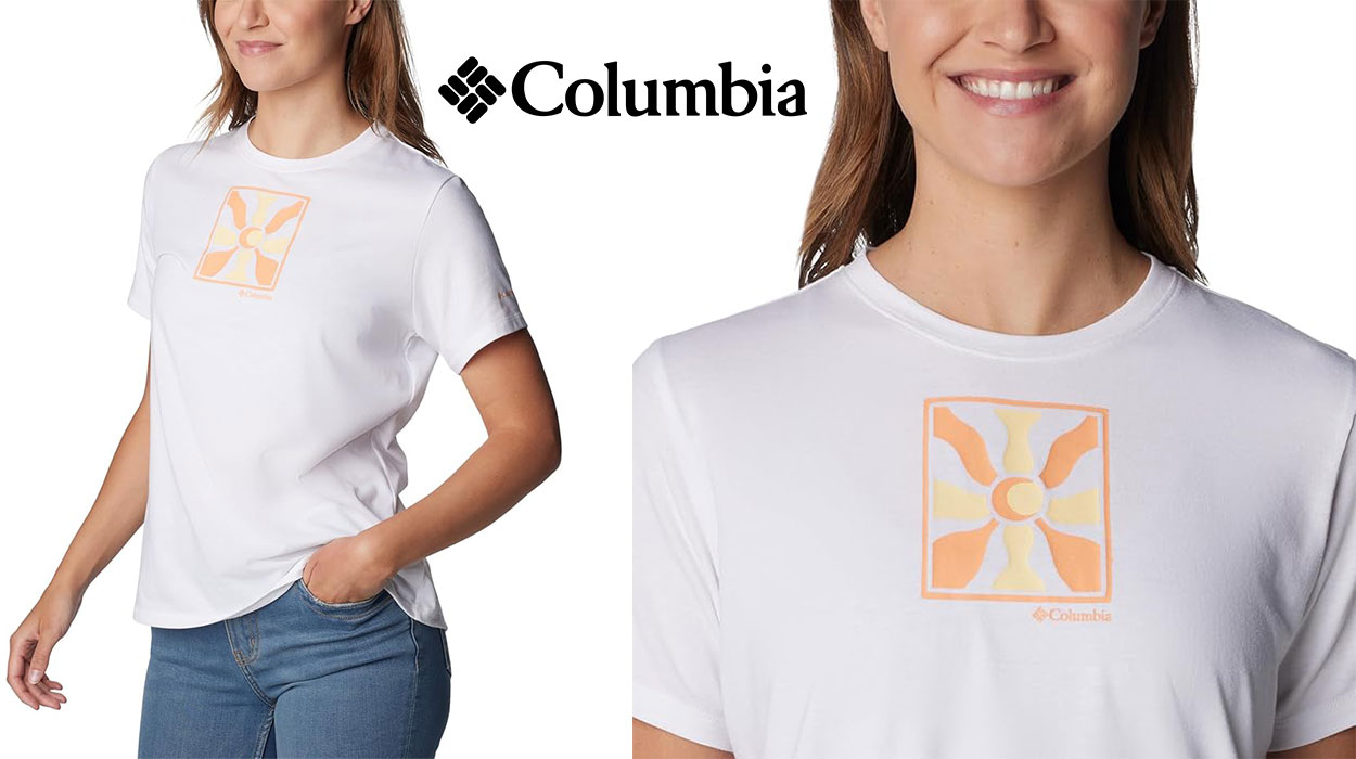 Chollo Camiseta técnica Columbia Sun Trek para mujer