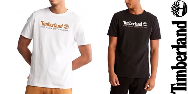 Chollo Camiseta Timberland WESS en varios modelos para hombre