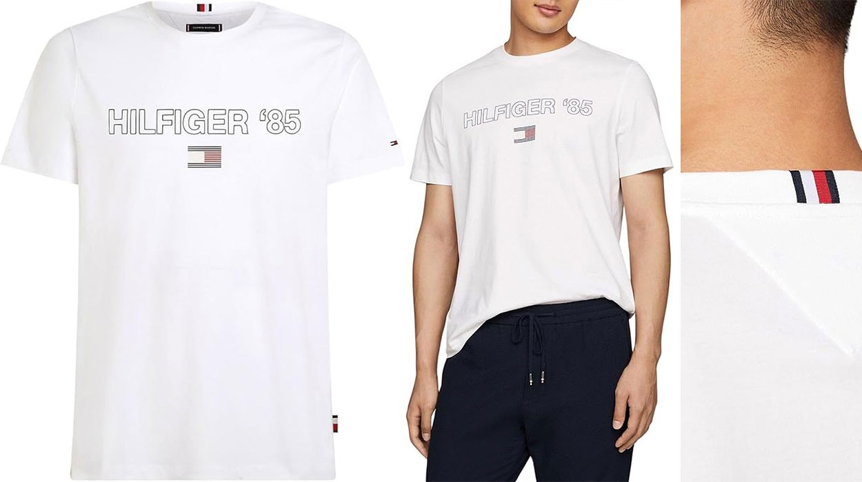 Chollo Camiseta Tommy Hilfiger '85 para hombre