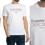 Camiseta Tommy Hilfiger Center Stack  de manga corta para hombre